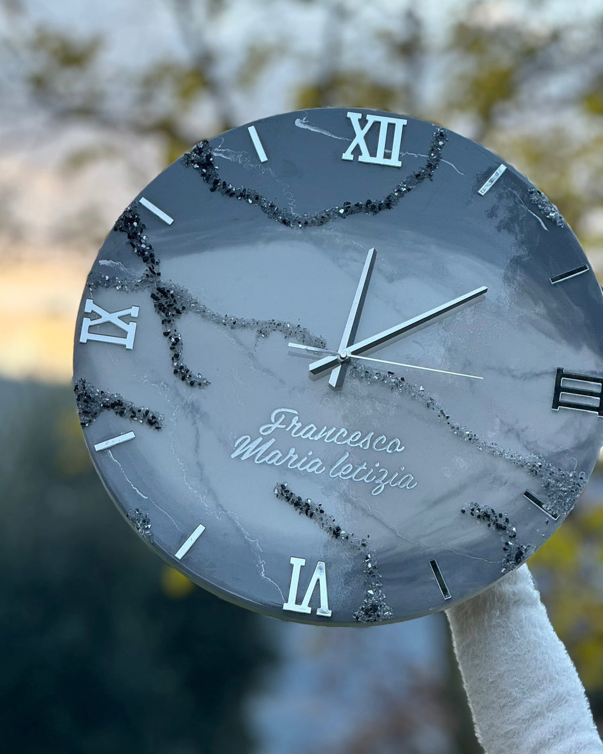 Orologio da parete in resina modello Arctic