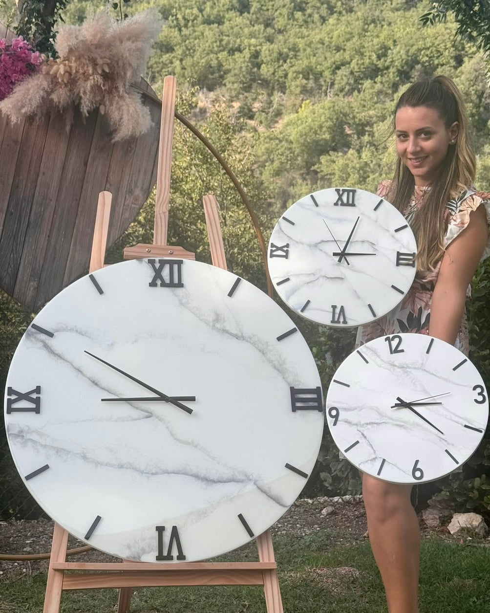 Orologio da parete in resina modello Urban
