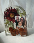 Bouquet in resina - Arco in resina