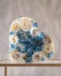 Bouquet in resina - Cuore medio